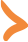 Flèche droite orange